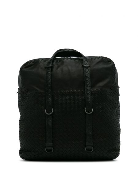 Cestovná taška Bottega Veneta Pre-owned čierna