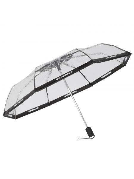 Caurspīdīgs lietussargs Karl Lagerfeld