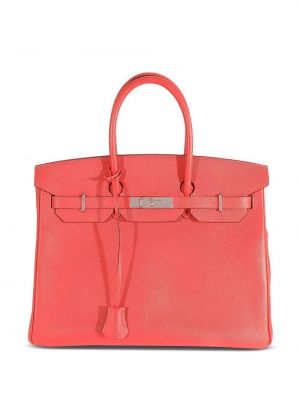 Чанта Hermès розово