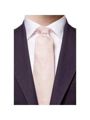 Krawat Eton różowy