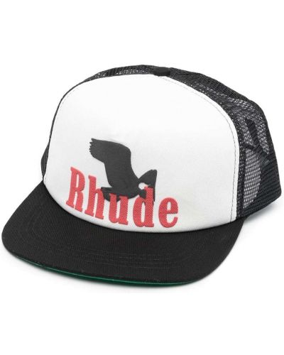 Brodert cap Rhude svart