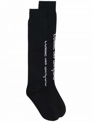 Жакардови чорапи Comme Des Garçons Homme Plus черно