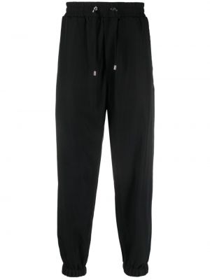 Pantalon en coton Balmain noir