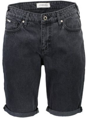 Voľné priliehavé džínsové šortky Lindbergh sivá