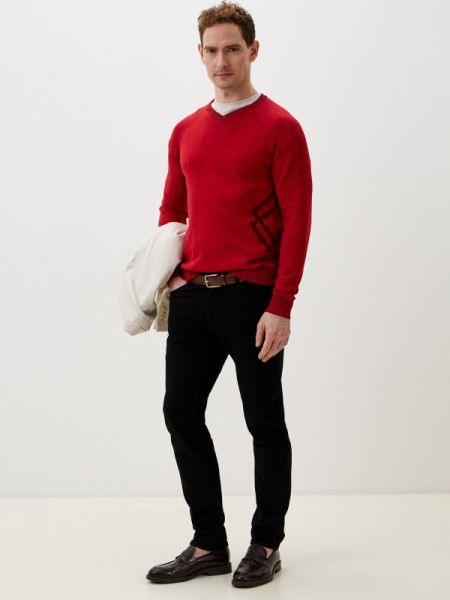 Пуловер Jc Just Clothes красный