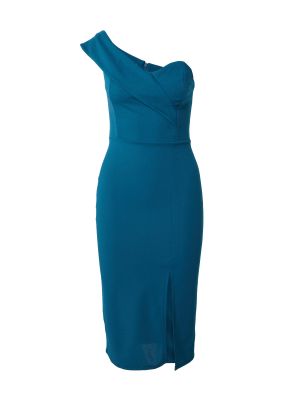 Skaidrus suknele kokteiline Wal G. mėlyna