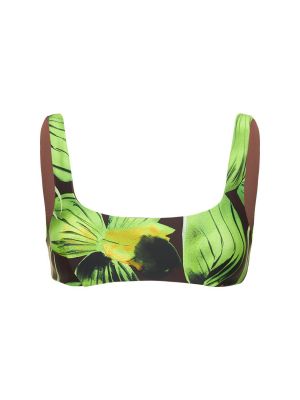Bikini nyomtatás Louisa Ballou zöld