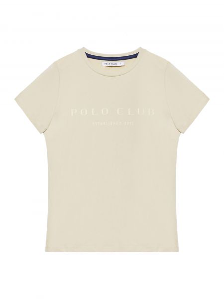 Поло Polo Club бежевое