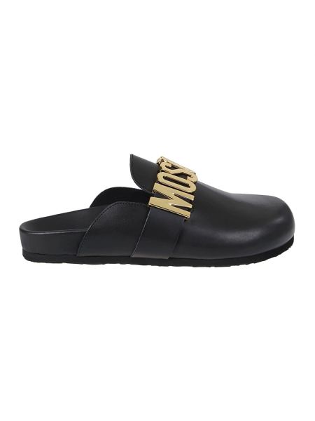 Klapki Moschino - Сzarny