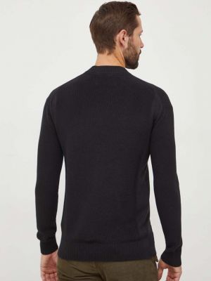 Pamut pulóver Calvin Klein Jeans fekete