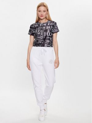 Αθλητικό παντελόνι Versace Jeans Couture λευκό