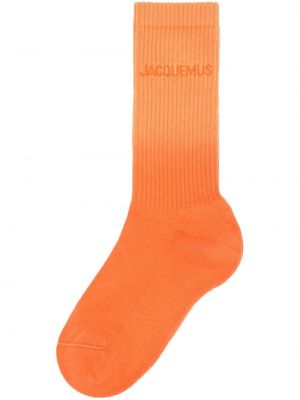 Ponožky s prechodom farieb Jacquemus oranžová
