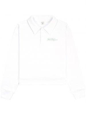 Polo majica s printom Sporty & Rich bijela