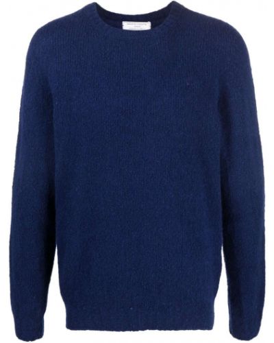 Jersey de punto de tela jersey de cuello redondo Société Anonyme azul