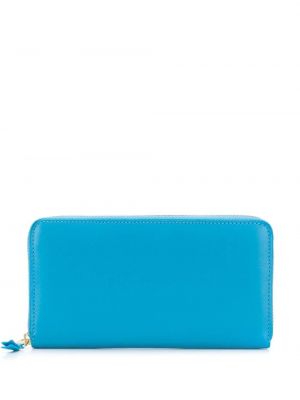 Peňaženka na zips Comme Des Garçons Wallet modrá