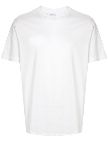 Camiseta slim fit Brioni blanco