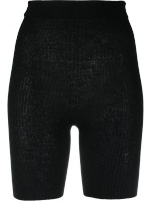 Shorts di jeans Laneus nero