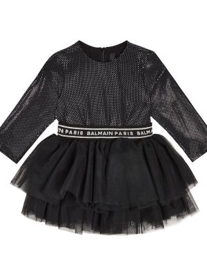 Dress for jenter Balmain Kids svart