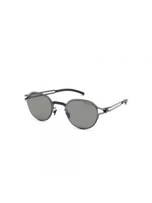 Czarne okulary przeciwsłoneczne Mykita