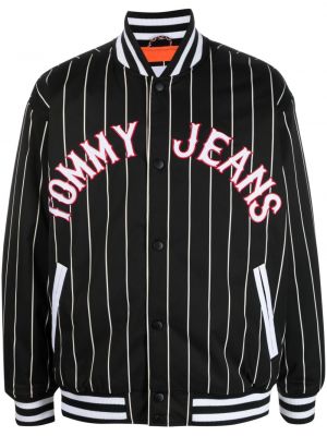 Džínová bunda Tommy Jeans černá