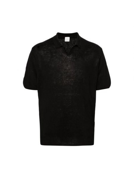 Poloshirt 120% Lino schwarz