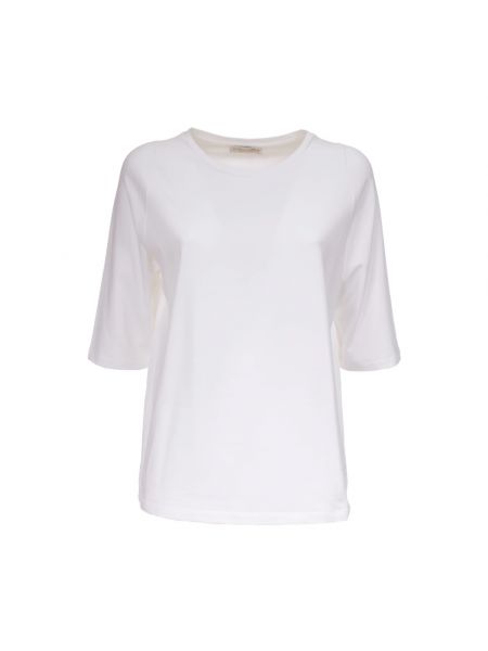 Koszulka bawełniana Le Tricot Perugia biała