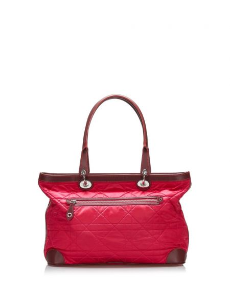 Νάιλον τσάντα shopper Christian Dior Pre-owned κόκκινο