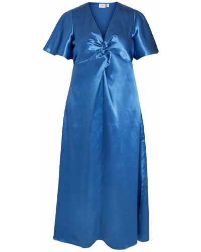 Vakarinė suknelė Vila Curve mėlyna