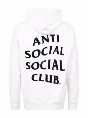 Sudadera con capucha Anti Social Social Club blanco