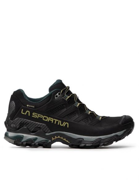 Kožené kotníkové boty La Sportiva černé