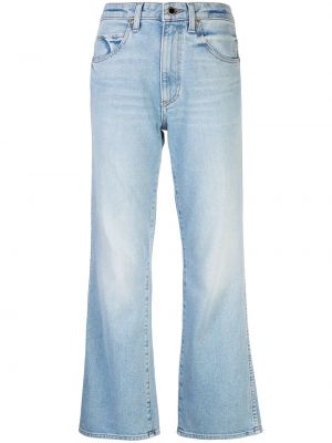 Flared jeans Khaite blå