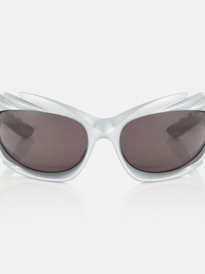 Sonnenbrille mit spikes Balenciaga silber