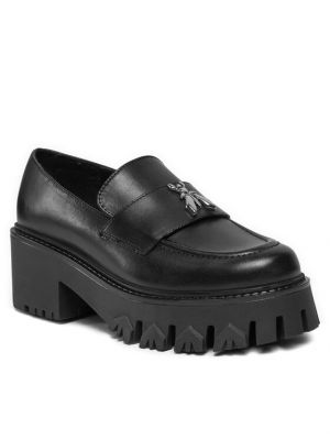 Pantofi loafer Patrizia Pepe negru