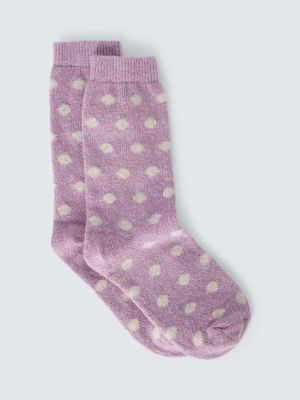Шелковые носки John Lewis розовые