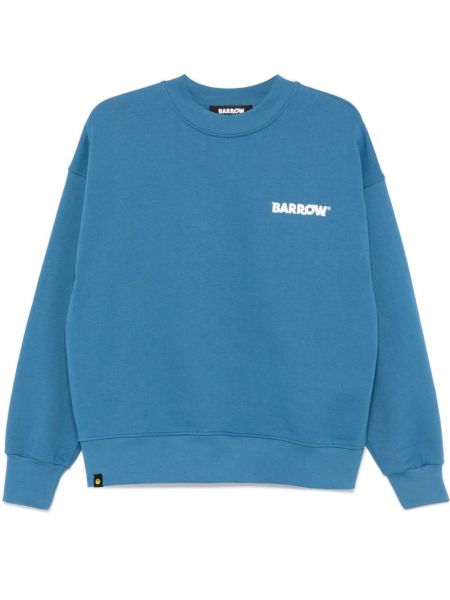 Baskılı sweatshirt Barrow mavi