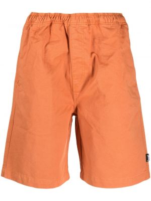 Puuvilla bermudashortsit Stüssy oranssi