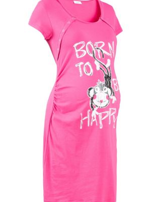 Ночная рубашка Bpc Bonprix Collection розовая