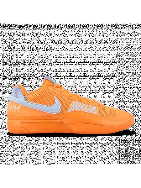 Chaussures de ville en tricot Nike orange