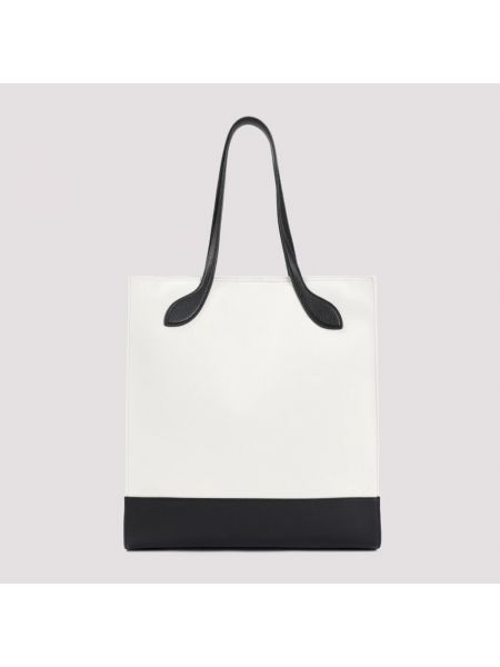 Shopper handtasche Bally weiß