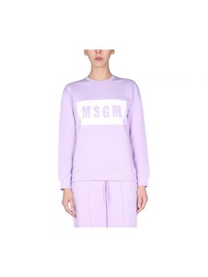 Bluza sportowa Msgm - Fioletowy