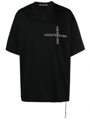 Kokvilnas t-krekls ar apdruku Mastermind World