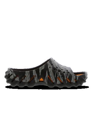 Sandales en cuir Crocs orange