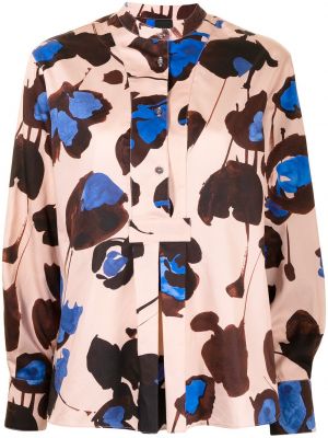 Bluza s cvetličnim vzorcem s potiskom Aspesi