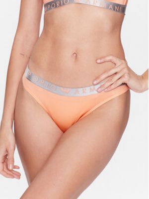 Slipy Emporio Armani Underwear pomarańczowe