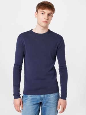 Пуловер Minimum синьо