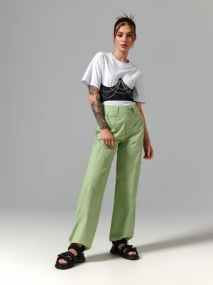 Pantaloni Sinsay verde