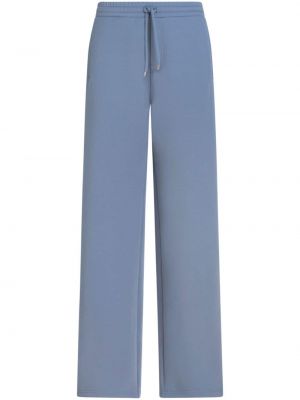 Kokvilnas treniņtērpa bikses ar izšuvumiem Etro zils