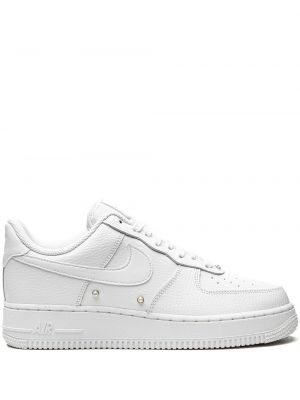 Sneakers με μαργαριτάρια Nike Air Force 1 λευκό