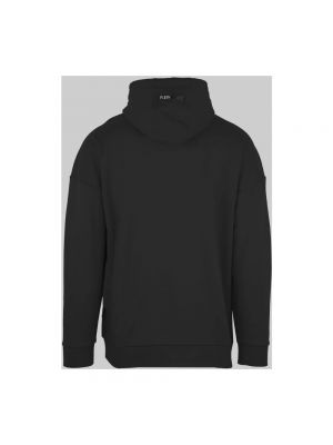 Sportliche sweatshirt mit reißverschluss Plein Sport schwarz