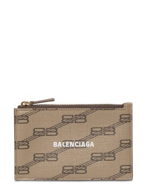 Korthållare Balenciaga beige